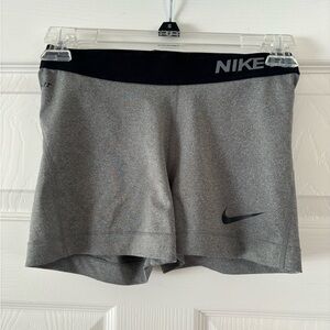 Nike Grey Athletic Shorts - Size Small